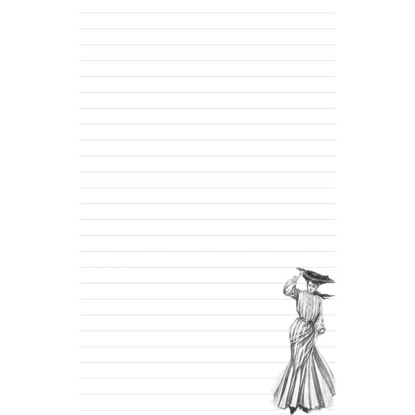 VICTORIAN FASHION NOTEBOOK (Paperback) - Image 3