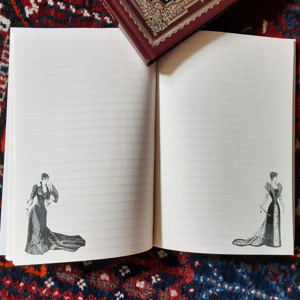 VICTORIAN FASHION NOTEBOOK (Paperback) - Image 2